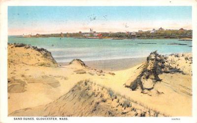 Sand Dunes Gloucester, Massachusetts Postcard