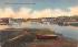 View of the Harbor Gloucester, Massachusetts Postcard