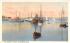 The Harbor at Sunset Gloucester, Massachusetts Postcard