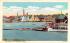 The Water Front Gloucester, Massachusetts Postcard