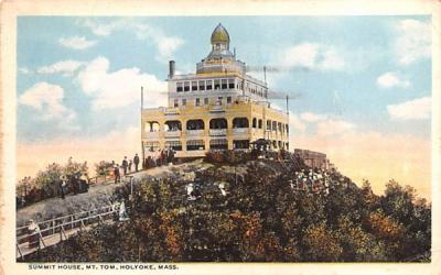 Summit House Holyoke, Massachusetts Postcard