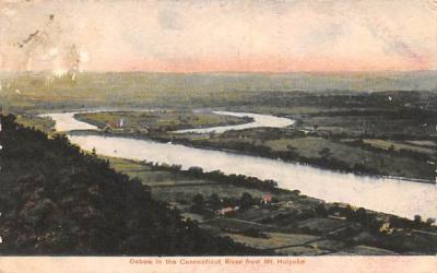 Oxbow  Holyoke, Massachusetts Postcard