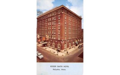 Roger Smith Hotel Holyoke, Massachusetts Postcard