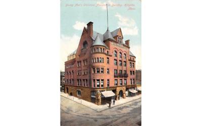 Young Men's Christian Association Building Holyoke, Massachusetts Postcard