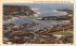 Air View of Lewis Bay Hyannis, Massachusetts Postcard