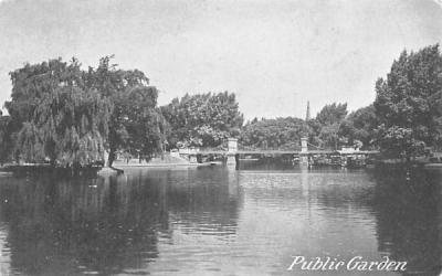 Public GardenLynn, Massachusetts Postcard