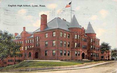 English High SchoolLynn, Massachusetts Postcard