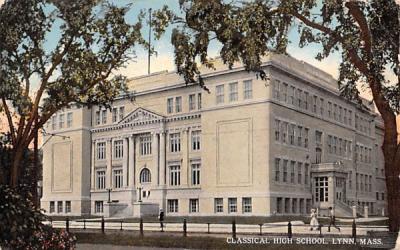 Classical High SchoolLynn, Massachusetts Postcard