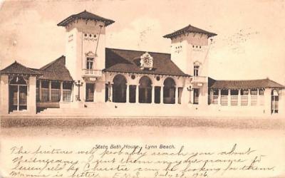 State Bath HouseLynn, Massachusetts Postcard