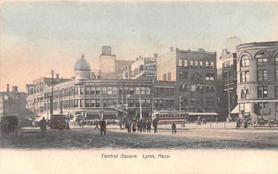 Central SquareLynn, Massachusetts Postcard