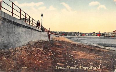 Kings BeachLynn, Massachusetts Postcard