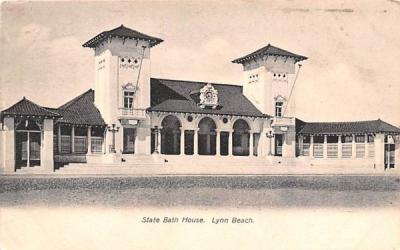 State Bath House Lynn, Massachusetts Postcard