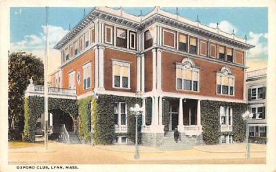 Oxford Club Lynn, Massachusetts Postcard