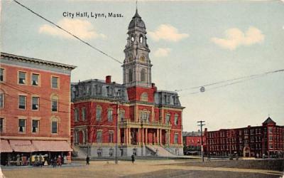 City Hall Lynn, Massachusetts Postcard