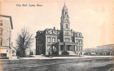 City Hall Lynn, Massachusetts Postcard