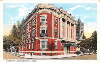 Women's Club House Lynn, Massachusetts Postcard