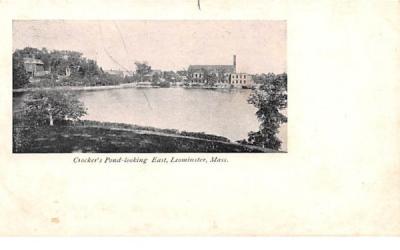 Crocker's Pond Leominster, Massachusetts Postcard