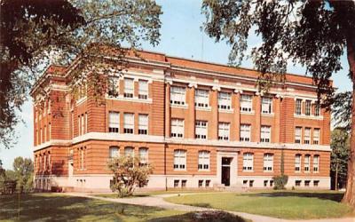 High School Leominster, Massachusetts Postcard