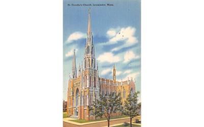 St. Cecelia's Church Leominster, Massachusetts Postcard