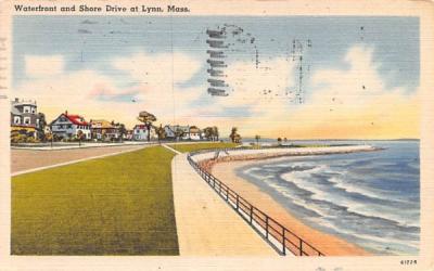 Waterfront & Shore Drive Lynn, Massachusetts Postcard