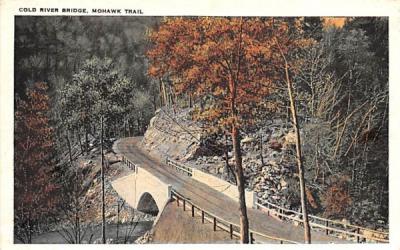 Cold River Bridge Mohawk Trail, Massachusetts Postcard