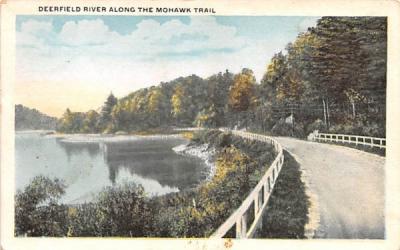 Deerfield River  Mohawk Trail, Massachusetts Postcard