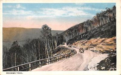 Mohawk Trail Massachusetts Postcard