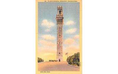 Pilgrim Memorial Monument Provincetown, Massachusetts Postcard