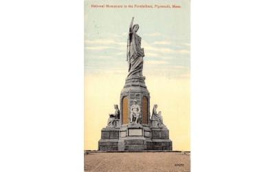 National Monument to the Forefathers Plymouth, Massachusetts Postcard