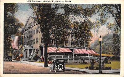 Samoset House Plymouth, Massachusetts Postcard