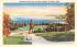 Massasoit Statue & Plymouth Harbor Massachusetts Postcard