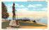 Massasoit Statue Plymouth, Massachusetts Postcard