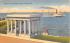 Portico over Plymouth Rock Massachusetts Postcard