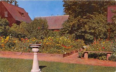 Flower Gardens Salem, Massachusetts Postcard