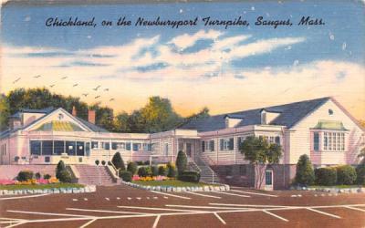 Chickland Saugus, Massachusetts Postcard