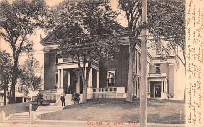 City Hall Somerville, Massachusetts Postcard