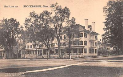 Red Lion Inn Stockbridge, Massachusetts Postcard