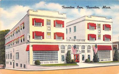 Taunton Inn Massachusetts Postcard