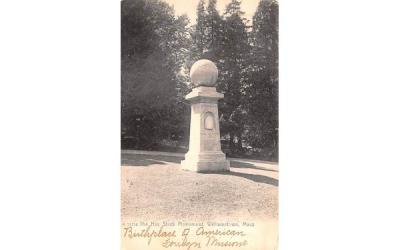 The Hay Stack Monument Williamstown, Massachusetts Postcard