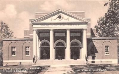 Adams Memorial Theatre Williamstown, Massachusetts Postcard