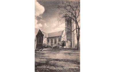 Thompson Memorial Chapel Williamstown, Massachusetts Postcard