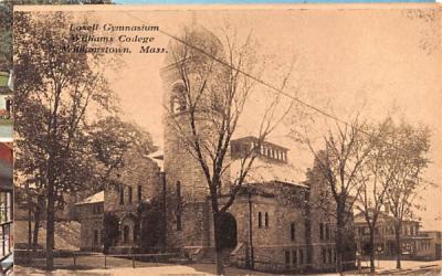 Lowell Gymnasium Williamstown, Massachusetts Postcard