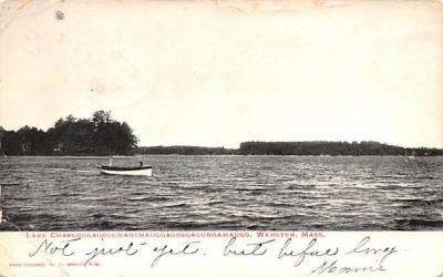 Lake Chargoggagoggmanchaugagoggchaubunagungamaugg Webster, Massachusetts Postcard