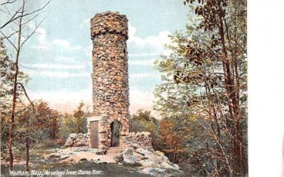 Norumbega Tower Waltham, Massachusetts Postcard