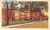 High School Waltham, Massachusetts Postcard