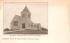 The New Congregational Church Wareham, Massachusetts Postcard