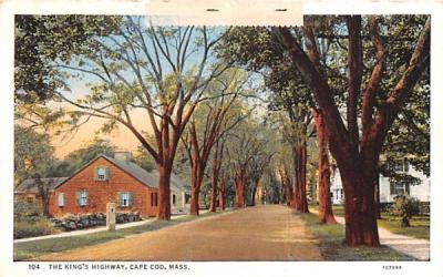 The King's Highway Yarmouthport, Massachusetts Postcard