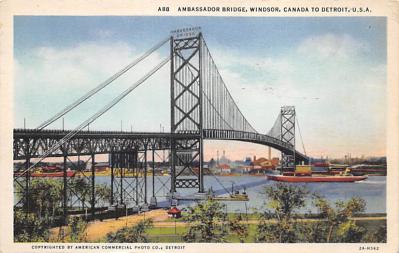 Ambassador Bridge MI