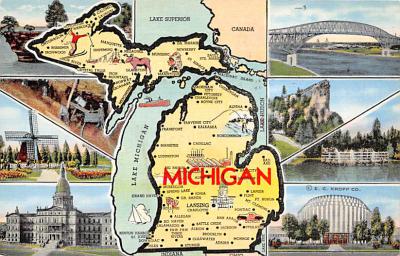 State Map MI