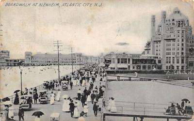 Boardwalk at Blenheim Atlantic City, New Jersey Postcard